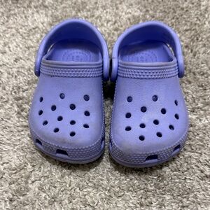 CROCS Kids Lavender Classic Clogs